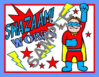 Superhero In Words