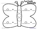 Fact Family Butterfly